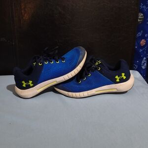 Under Armour Kids Blue Athletic Shoes